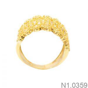 Nhẫn Nữ Vàng Vàng 18K(750) - N1.0359