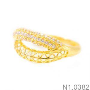 Nhẫn Nữ Vàng Vàng 18K(750) - N1.0382