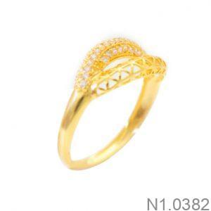 Nhẫn Nữ Vàng Vàng 18K - N1.0382