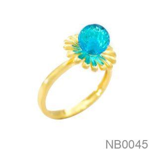 Nhẫn Nữ Vàng Vàng 18K - NB0045
