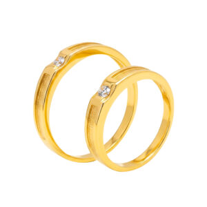 Nhẫn Cưới Vàng Vàng 610 - SNC04-2