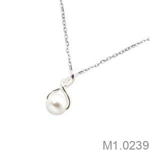 Mặt Dây Chuyền Vàng Trắng 610 - M1.0239