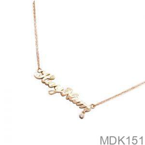 Mặt Dây Chuyền Vàng Hồng 610 - MDK151
