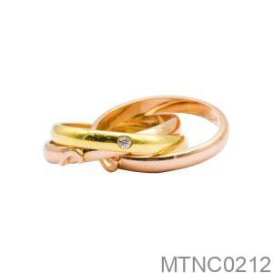 Nhẫn Cưới Hai Màu Vàng 18K - MTNC0212
