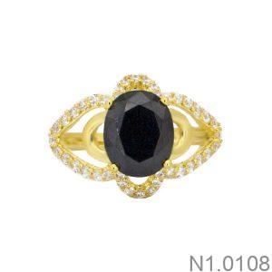 Nhẫn Nữ Vàng Vàng 18K(750) - N1.0108