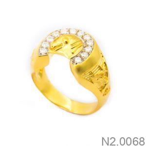 Nhẫn Nam Vàng Vàng 18K - N2.0068