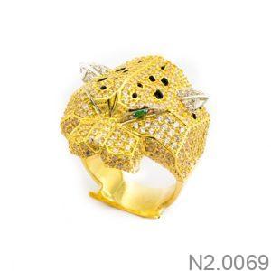 Nhẫn Nam Vàng Vàng 18K(750) - N2.0069