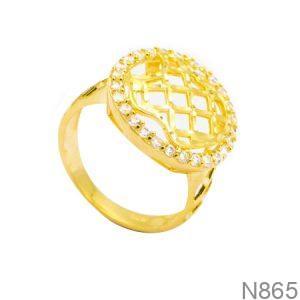 Nhẫn Nữ Vàng Vàng 18K(750) - N865