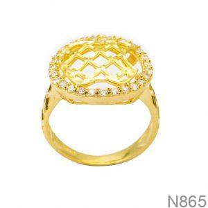Nhẫn Nữ Vàng Vàng 18K(750) - N865