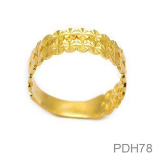 Nhẫn Nữ Vàng Vàng 18K(750) - PDH78