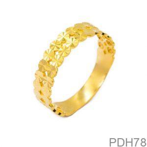 Nhẫn Nữ Vàng Vàng 18K(750) - PDH78