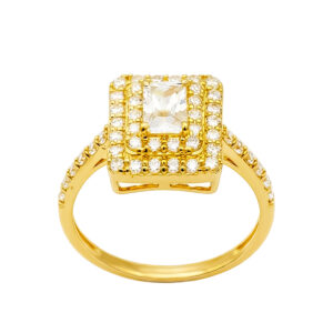 Nhẫn Nữ Vàng Vàng 18K - MTN0302