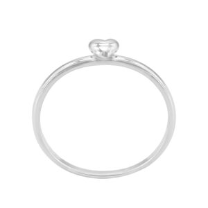 Nhẫn Nữ Trái Tim Vàng Trắng 18K - N1.0542-1