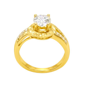 Nhẫn Cầu Hôn Vàng Vàng 18K - N1.0555-1