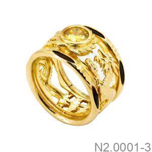 Nhẫn Nam Vàng Vàng 18K(750) - N2.0001-3