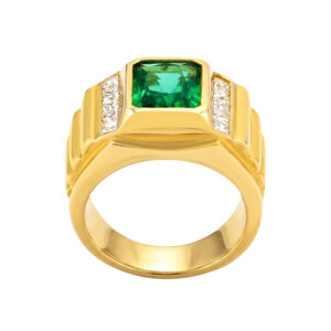 Nhẫn Nam Vàng Vàng 18K - N2.0017-1