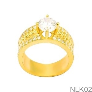 Nhẫn Nữ Vàng Vàng 18K(750) - NLK02