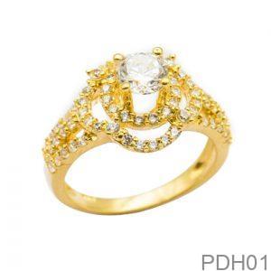 Nhẫn Nữ Vàng Vàng 18K(750) - PDH01