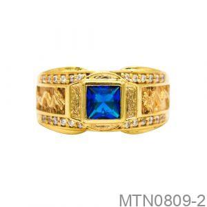 Nhẫn Nam Vàng Vàng 18k - MTN0809-2