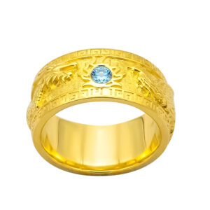 Nhẫn Nam Vàng Vàng 18K - N2.0060-2