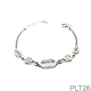 Lắc Tay Vàng Trắng 10K(417) - PLT26