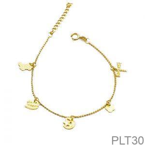 Lắc Tay Vàng Vàng 610 - PLT30
