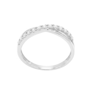 Nhẫn Nữ Vàng Trắng 10K - N1.0146-1