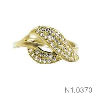 Nhẫn Nữ Vàng Vàng 18K(750) - N1.0370