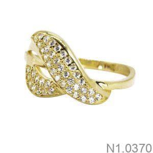 Nhẫn Nữ Vàng Vàng 18K(750) - N1.0370