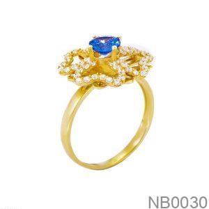 Nhẫn Nữ Vàng Vàng 18K(750) - NB0030