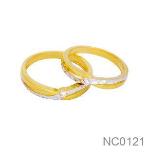 Nhẫn Cưới Vàng Vàng 18K(750) - NC0121