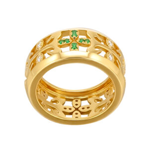 Nhẫn Nam Vàng Vàng 18K - ANB03-1