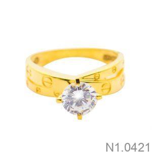 Nhẫn Nữ Vàng Vàng 680 - N1.0421