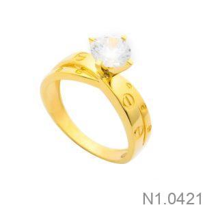 Nhẫn  Nữ Vàng Vàng 18K - N1.0421
