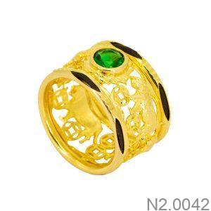 Nhẫn Nam Phong Thủy Vàng Vàng 18K(750) - N2.0042