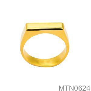 Nhẫn Nam Vàng Vàng 18K - MTN0624
