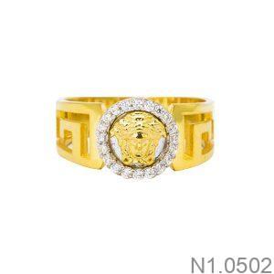 Nhẫn Nam Versace Vàng Vàng 18K - N1.0502