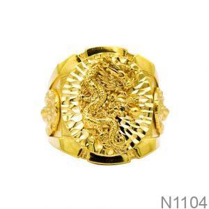 Nhẫn Nam Vàng Vàng 18K - N2.N1104