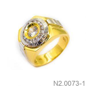 Nhẫn Nam Vàng Vàng 18K - N2.0073-1