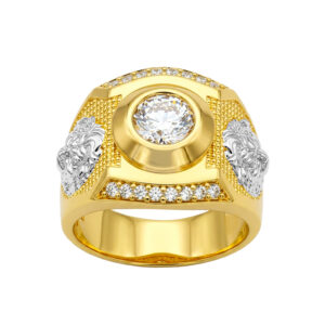 Nhẫn Nam Vàng Vàng 18K - N2.0078-4