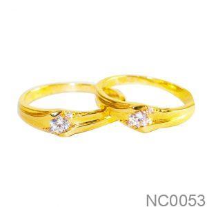 Nhẫn Cưới Vàng Vàng 610 - NC0053