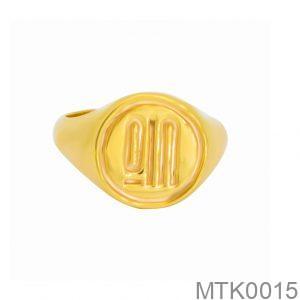 Nhẫn Nam Vàng Vàng 18k - MTK0015