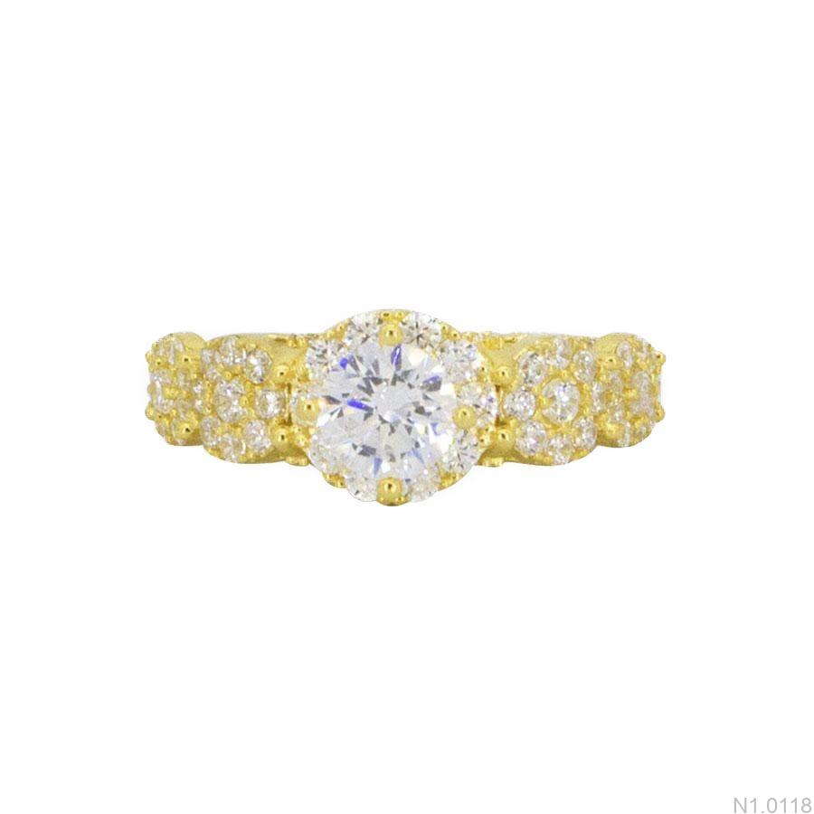 N1.0118-2 nhẫn nữ vàng 18k