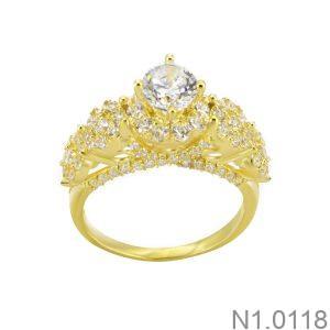 Nhẫn Nữ Vàng Vàng 18K(750) - N1.0118