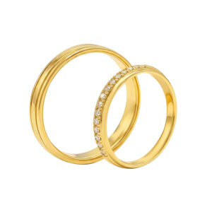 Nhẫn Cưới Vàng Vàng 610 - ANC26