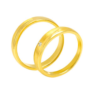 Nhẫn Cưới Vàng Vàng 610 - ANC39