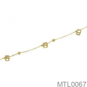 Lắc Tay Vàng Vàng 14K - MTL0067
