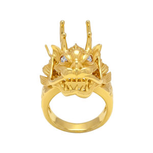 Nhẫn Nam Rồng Vàng Vàng 18K - MTN0417-1