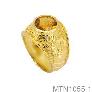 Nhẫn Nam Vàng Vàng 10K - MTN1055-1