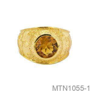 Nhẫn Nam Vàng Vàng 10K - MTN1055-1